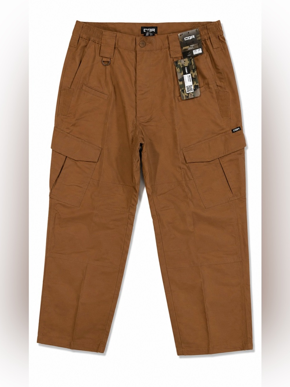 NWT CQR Tactical Cargo Pants Men’s 32x30 Coyote Ripstop Utility Work Hiking